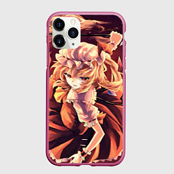 Чехол iPhone 11 Pro матовый Touhou Project Фландр Scarlet