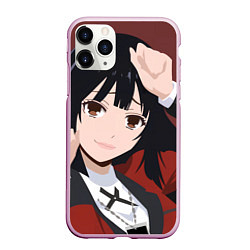 Чехол iPhone 11 Pro матовый Безумный Азарт Юмэко Джабами