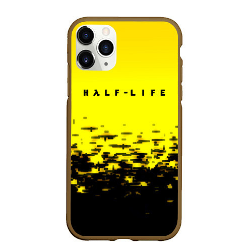 Чехол iPhone 11 Pro матовый Гордон Фримен / 3D-Коричневый – фото 1