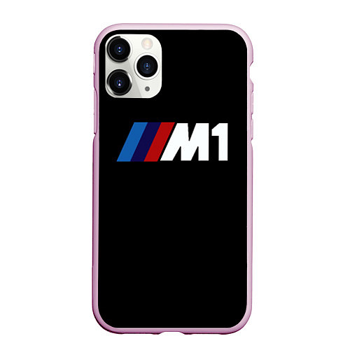 Чехол iPhone 11 Pro матовый Bmw sport formula 1 / 3D-Розовый – фото 1