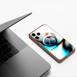 Чехол iPhone 11 Pro матовый Half life 3 is coming, цвет: 3D-коричневый — фото 2