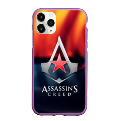 Чехол iPhone 11 Pro матовый Assassins Creed ussr