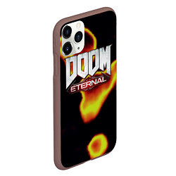 Чехол iPhone 11 Pro матовый Doom eternal mars, цвет: 3D-коричневый — фото 2