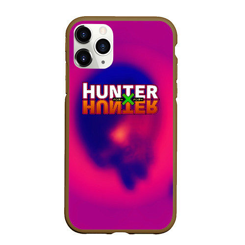 Чехол iPhone 11 Pro матовый Hunter х Hunter anime / 3D-Коричневый – фото 1