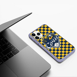 Чехол iPhone 11 Pro матовый FC Sochi - ФК Сочи, цвет: 3D-светло-сиреневый — фото 2