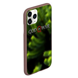 Чехол iPhone 11 Pro матовый God of war scandinavia, цвет: 3D-коричневый — фото 2