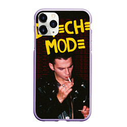 Чехол iPhone 11 Pro матовый Depeche Mode 1 Dave, цвет: 3D-светло-сиреневый