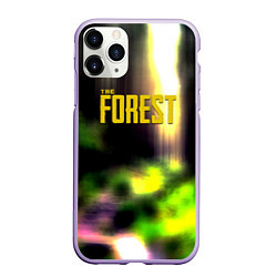 Чехол iPhone 11 Pro матовый The forest game