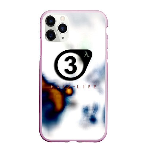 Чехол iPhone 11 Pro матовый Half life freeman / 3D-Розовый – фото 1