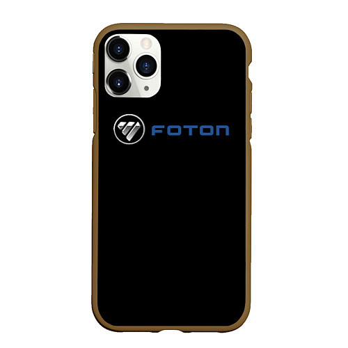 Чехол iPhone 11 Pro матовый Foton sport / 3D-Коричневый – фото 1