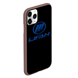 Чехол iPhone 11 Pro матовый Lifan auto, цвет: 3D-коричневый — фото 2