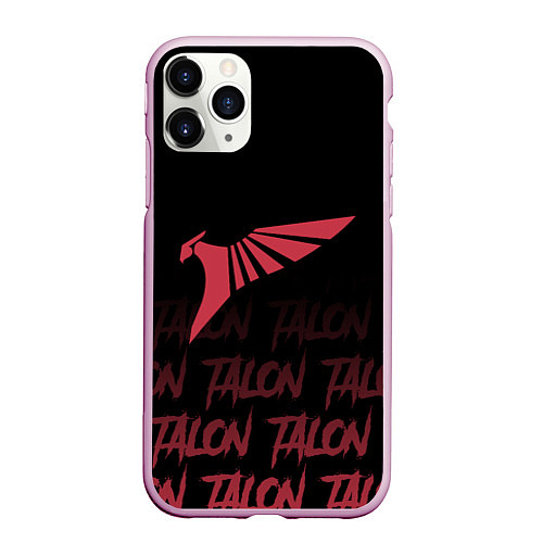 Чехол iPhone 11 Pro матовый Talon style / 3D-Розовый – фото 1