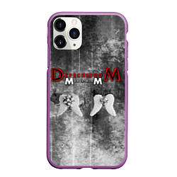 Чехол iPhone 11 Pro матовый Depeche Mode - Memento Mori gothic, цвет: 3D-фиолетовый