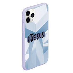 Чехол iPhone 11 Pro матовый Personal Jesus by Depeche Mode, цвет: 3D-светло-сиреневый — фото 2
