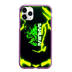 Чехол iPhone 11 Pro матовый Samurai toxic games