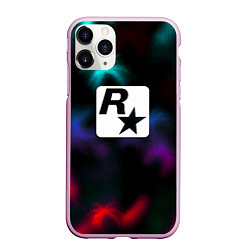 Чехол iPhone 11 Pro матовый Rock star games