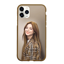 Чехол iPhone 11 Pro матовый Нэнси Момаленд, цвет: 3D-коричневый