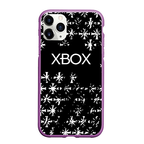 Чехол iPhone 11 Pro матовый Farcry xbox / 3D-Фиолетовый – фото 1