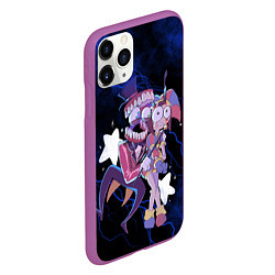 Чехол iPhone 11 Pro матовый Помни и Кейн Удивительный цифровой цирк, цвет: 3D-фиолетовый — фото 2