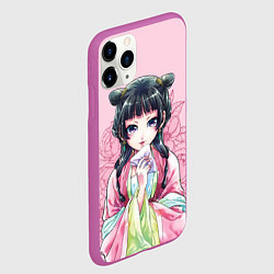 Чехол iPhone 11 Pro матовый Маомао - Монолог фармацевта, цвет: 3D-фиолетовый — фото 2
