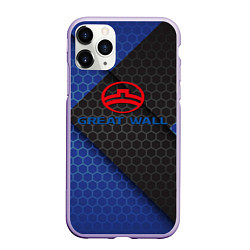 Чехол iPhone 11 Pro матовый Great wall logo