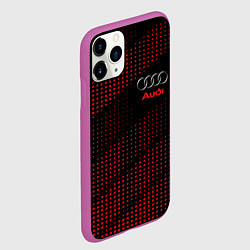 Чехол iPhone 11 Pro матовый Audi sportdot, цвет: 3D-фиолетовый — фото 2