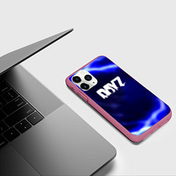 Чехол iPhone 11 Pro матовый Dayz strom gradient, цвет: 3D-малиновый — фото 2