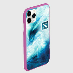 Чехол iPhone 11 Pro матовый Dota 2 - Morphling, цвет: 3D-фиолетовый — фото 2