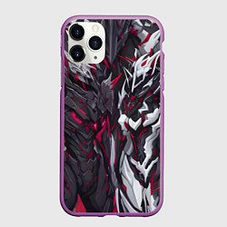 Чехол iPhone 11 Pro матовый Адская броня