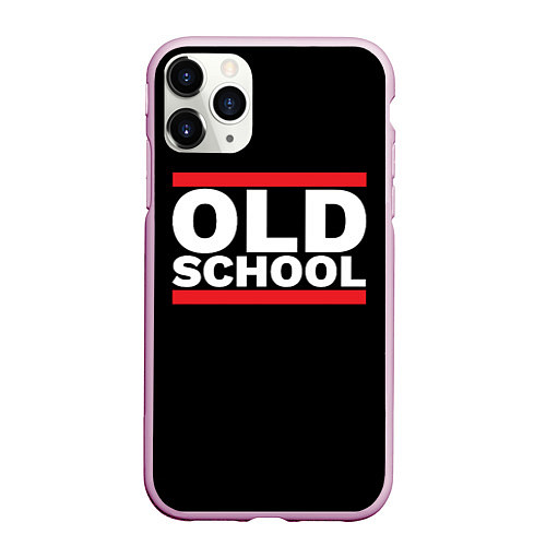 Чехол iPhone 11 Pro матовый Old school - experience / 3D-Розовый – фото 1