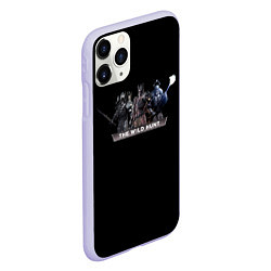 Чехол iPhone 11 Pro матовый The Witcher CD Projekt, цвет: 3D-светло-сиреневый — фото 2