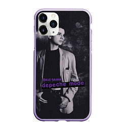 Чехол iPhone 11 Pro матовый Depeche Mode Dave Gahan noir2
