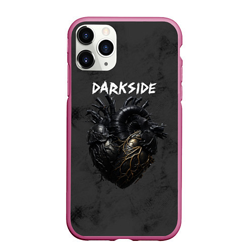 Чехол iPhone 11 Pro матовый Bring Me the Horizon - darkside / 3D-Малиновый – фото 1