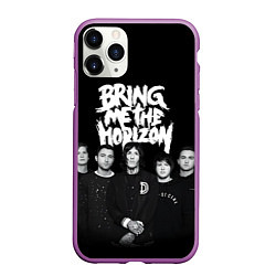 Чехол iPhone 11 Pro матовый Bring me the horizon - group