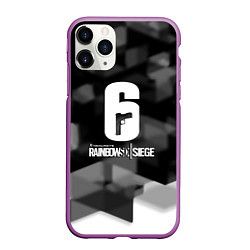 Чехол iPhone 11 Pro матовый Rainbow six cybersport