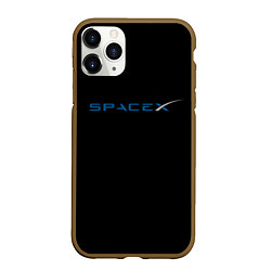 Чехол iPhone 11 Pro матовый NASA space usa