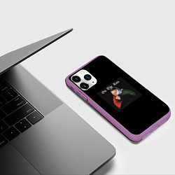 Чехол iPhone 11 Pro матовый Alblak 52 - On the run, цвет: 3D-фиолетовый — фото 2