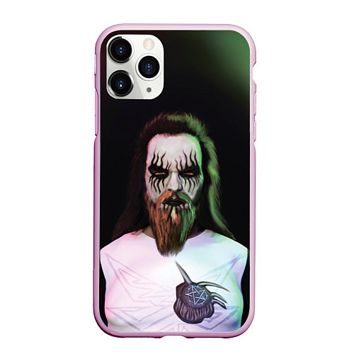 Чехол iPhone 11 Pro матовый Death 2 A666 by Apkx / 3D-Розовый – фото 1