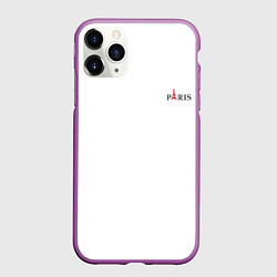 Чехол iPhone 11 Pro матовый Paris city