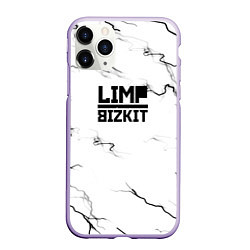 Чехол iPhone 11 Pro матовый Limp bizkit storm black, цвет: 3D-светло-сиреневый