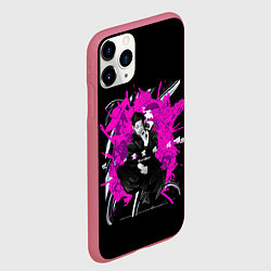 Чехол iPhone 11 Pro матовый Просто Сугуру Гето, цвет: 3D-малиновый — фото 2