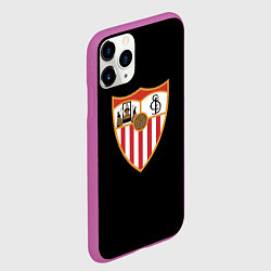 Чехол iPhone 11 Pro матовый Seliva sport fc, цвет: 3D-фиолетовый — фото 2