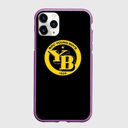 Чехол iPhone 11 Pro матовый Young Boys футбольный клуб