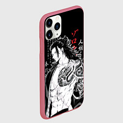 Чехол iPhone 11 Pro матовый Сугуру Гето и татуировка Jujutsu Kaisen, цвет: 3D-малиновый — фото 2