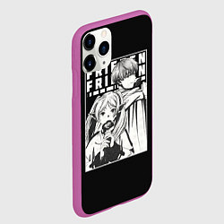 Чехол iPhone 11 Pro матовый Frieren and Himmel, цвет: 3D-фиолетовый — фото 2