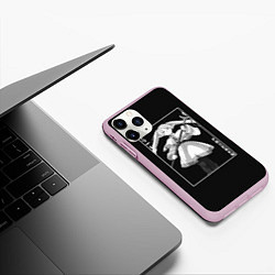 Чехол iPhone 11 Pro матовый Frieren waifu, цвет: 3D-розовый — фото 2