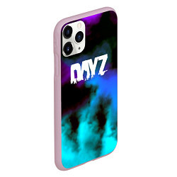 Чехол iPhone 11 Pro матовый Dayz неоновый космос, цвет: 3D-розовый — фото 2