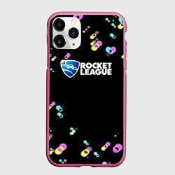 Чехол iPhone 11 Pro матовый Rocket League game