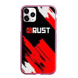 Чехол iPhone 11 Pro матовый RUST краски game