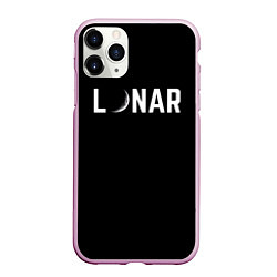 Чехол iPhone 11 Pro матовый Lunar, цвет: 3D-розовый